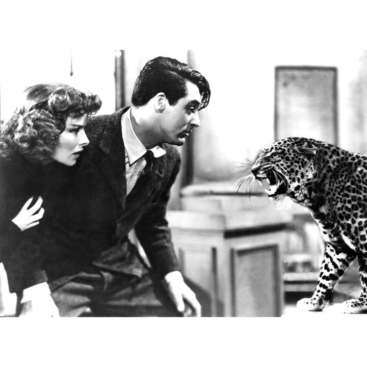 Bringing Up Baby Katharine Hepburn Cary Grant Baby The Leopard 1938. Photo Print Image 1