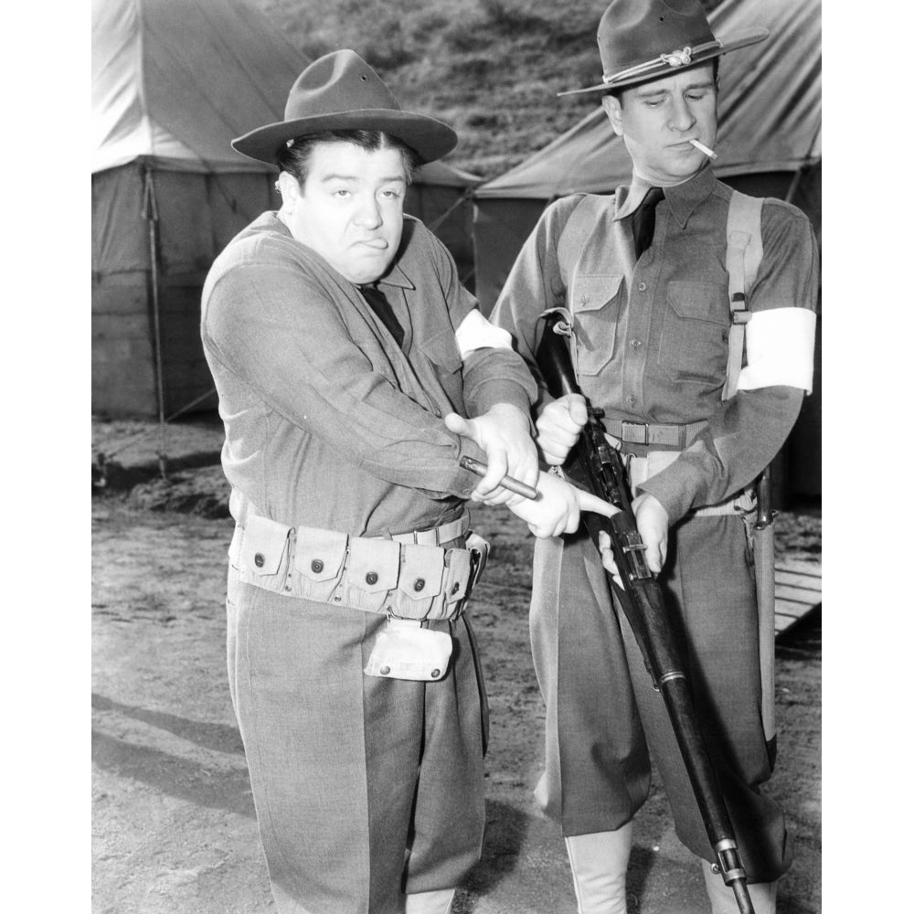 Buck Privates From Left: Lou Costello Bud Abbott 1941 Photo Print Image 2