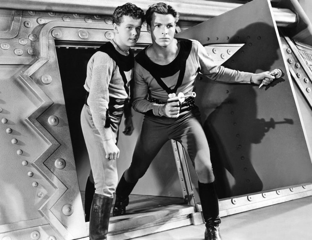 Buck Rogers From Left Jackie Moran Buster Crabbe 1939 Photo Print Image 1