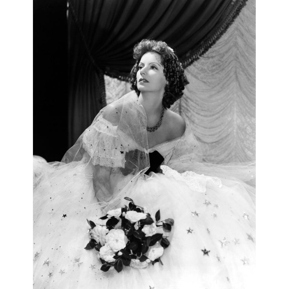 Camille Greta Garbo In A Gown By Adrian 1936 Photo Print Image 2