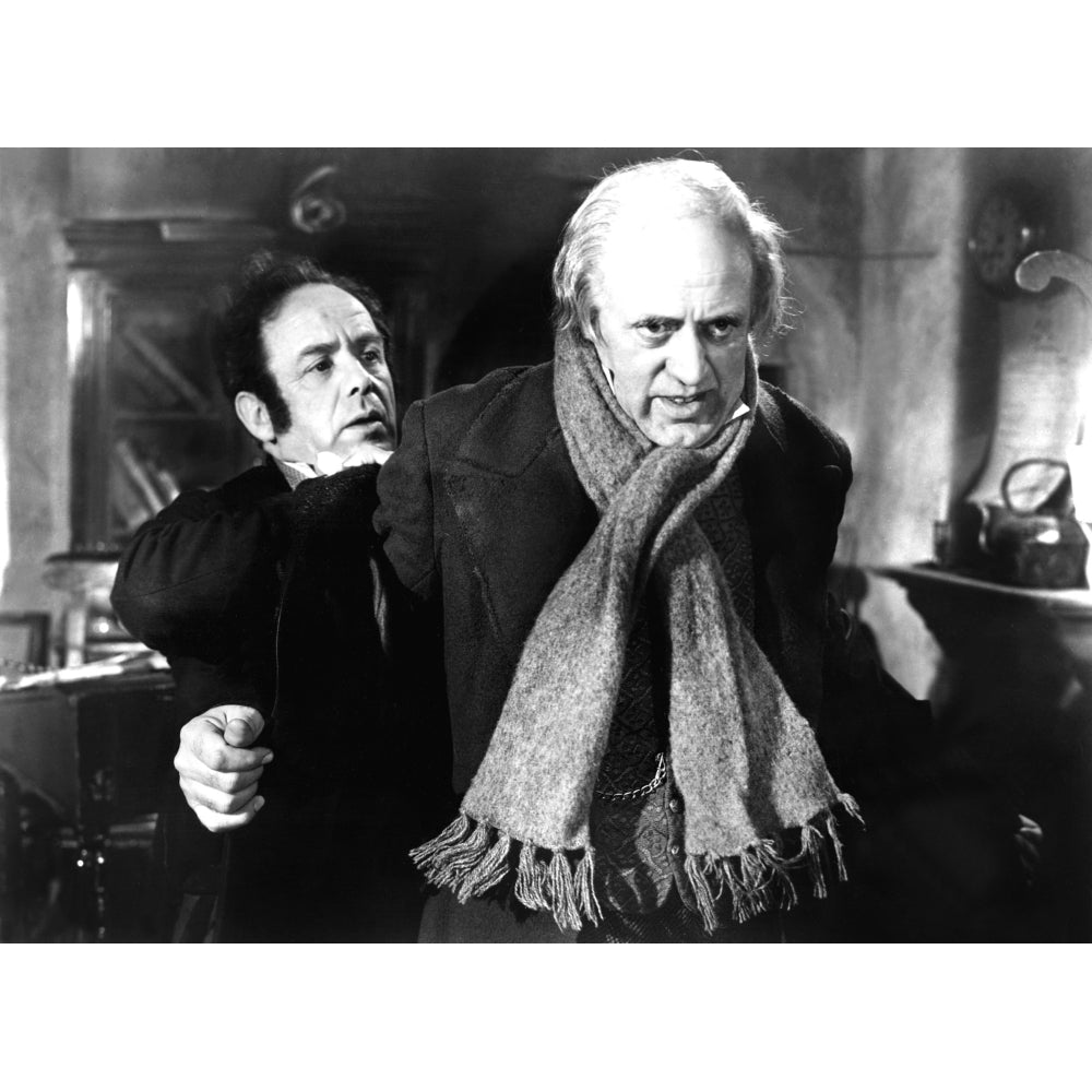 Scrooge Mervyn Johns Alistar Sim 1951 Photo Print Image 1