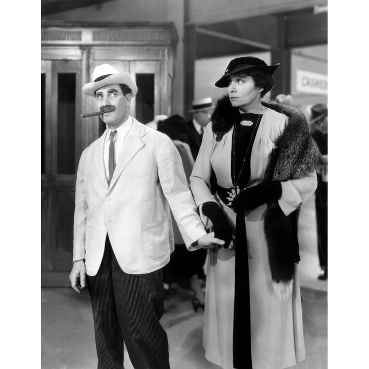 A Day At The Races Groucho Marx Margaret Dumont 1937 Photo Print Image 1