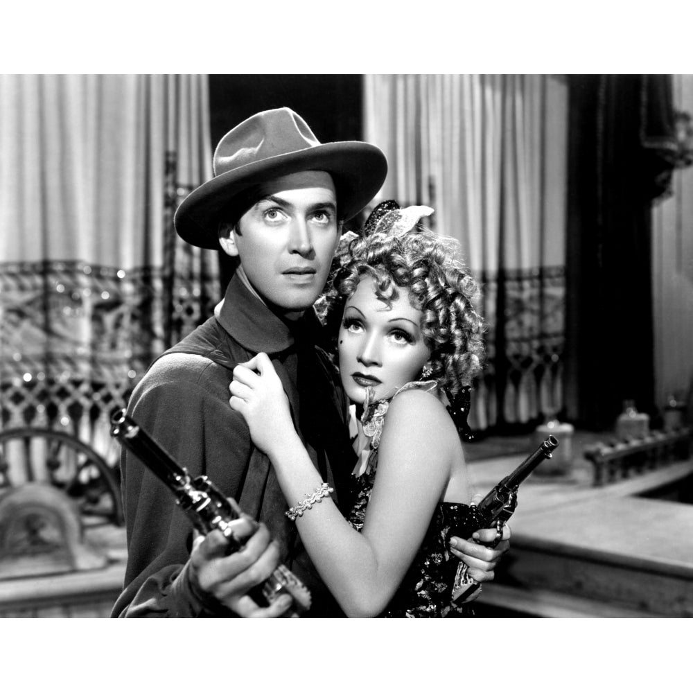 Destry Rides Again James Stewart Marlene Dietrich 1939 Photo Print Image 2