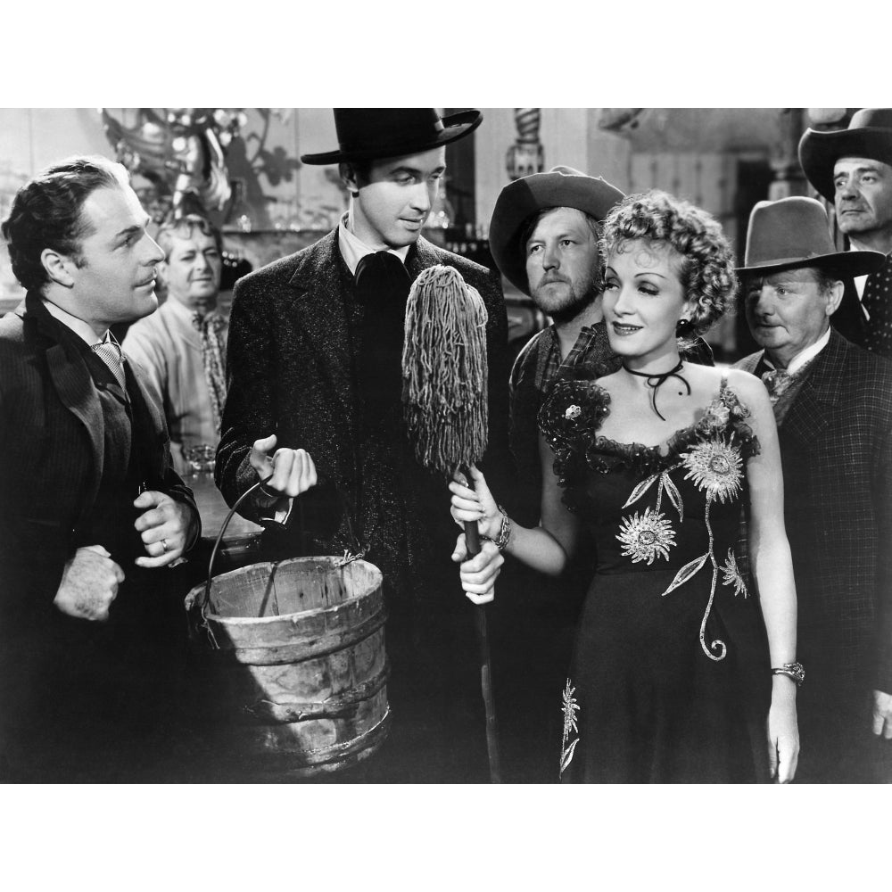 Destry Rides Again Brian Donlevy James Stewart Marlene Dietrich 1939 Photo Print Image 1