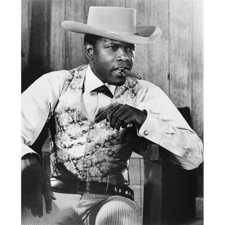 Duel At Diablo Sidney Poitier 1966 Photo Print Image 1