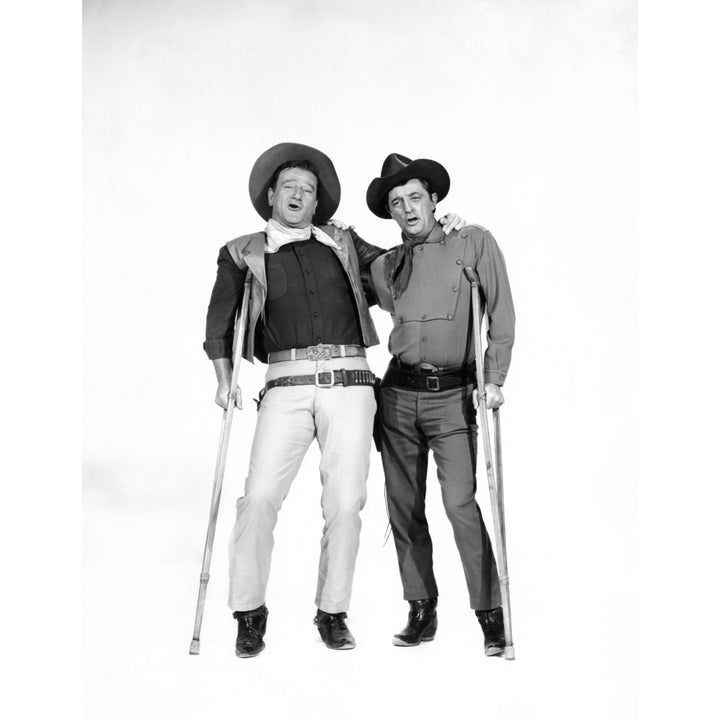 El Dorado John Wayne Robert Mitchum 1966 Photo Print Image 1