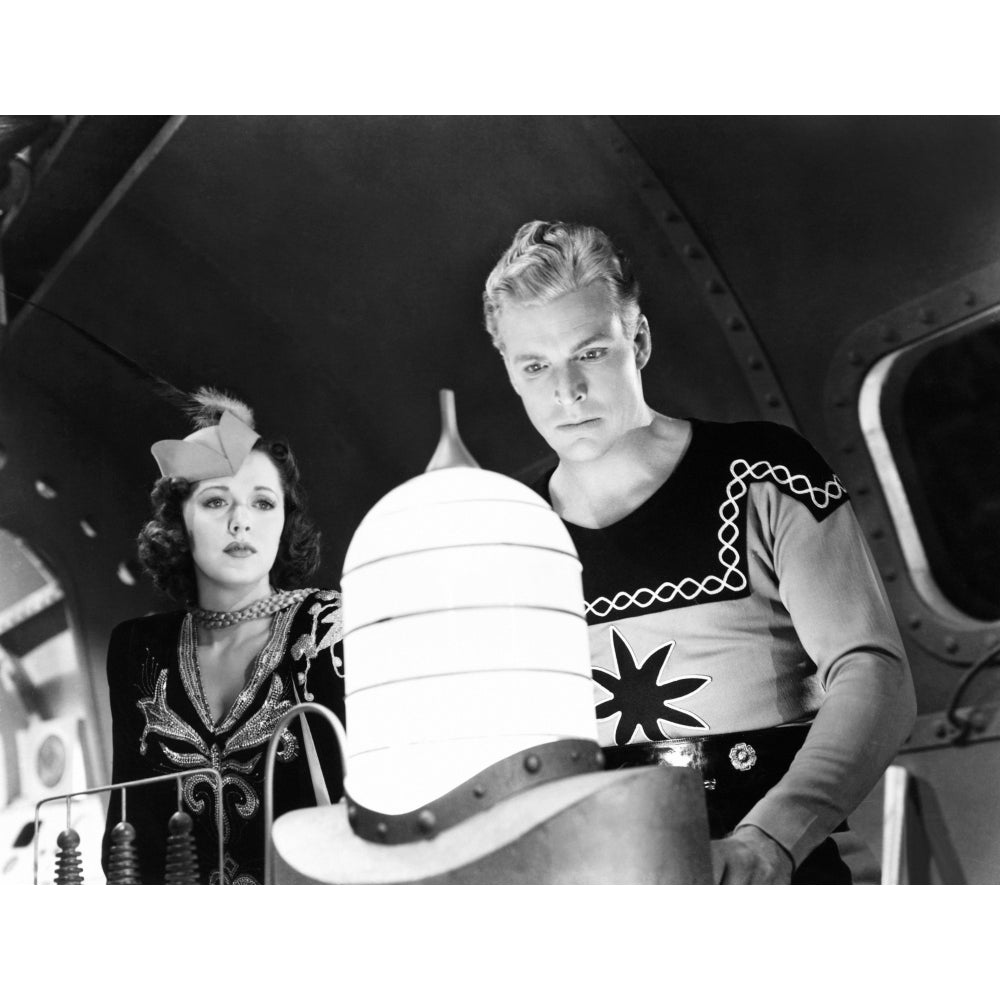 Flash Gordon Conquers The Universe From Left Carol Hughes Buster Crabbe 1940 Photo Print Image 1