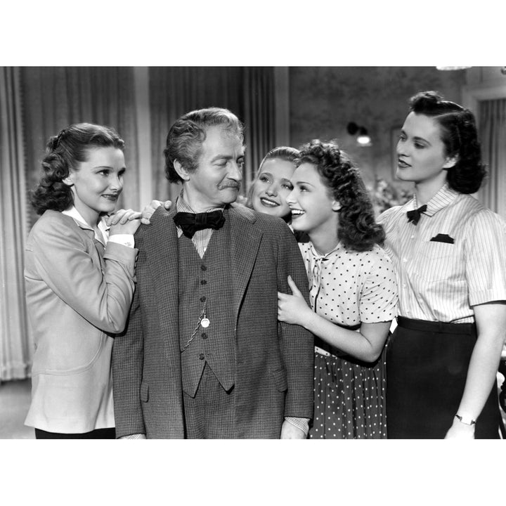 Four Daughters Lola Lane Claude Rains Priscilla Lane Rosemary Lane Gale Page 1938 Photo Print Image 1