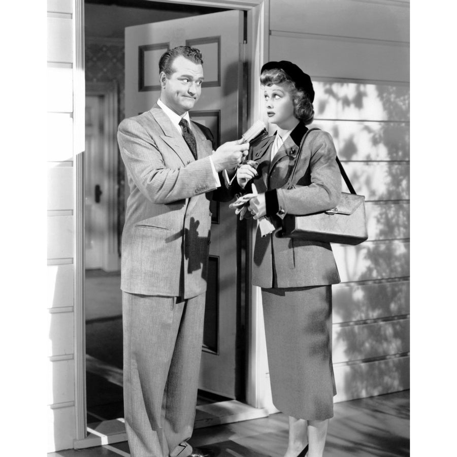 The Fuller Brush Girl From Left Red Skelton Lucille Ball 1950 Photo Print Image 1