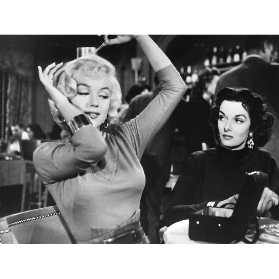 Gentlemen Prefer Blondes From Left: Marilyn Monroe Jane Russell 1953 Tm and Copyright 20Th Century Fox Film Image 1