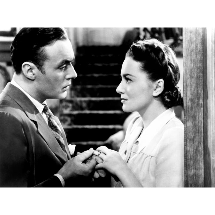 Hold Back The Dawn Charles Boyer Olivia De Havilland 1941 Wedding Ring Photo Print Image 1