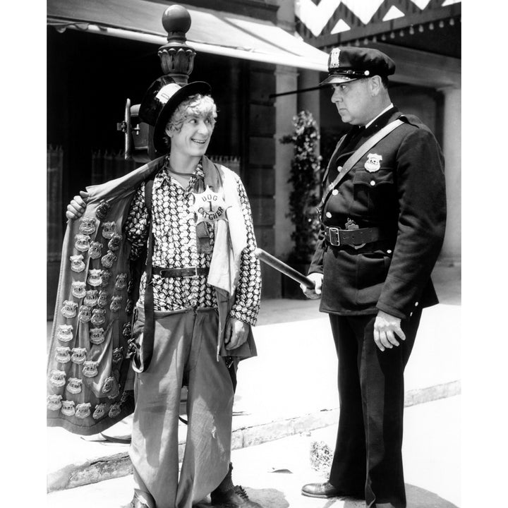 Horse Feathers Harpo Marx Ben Taggart 1932 Photo Print Image 1