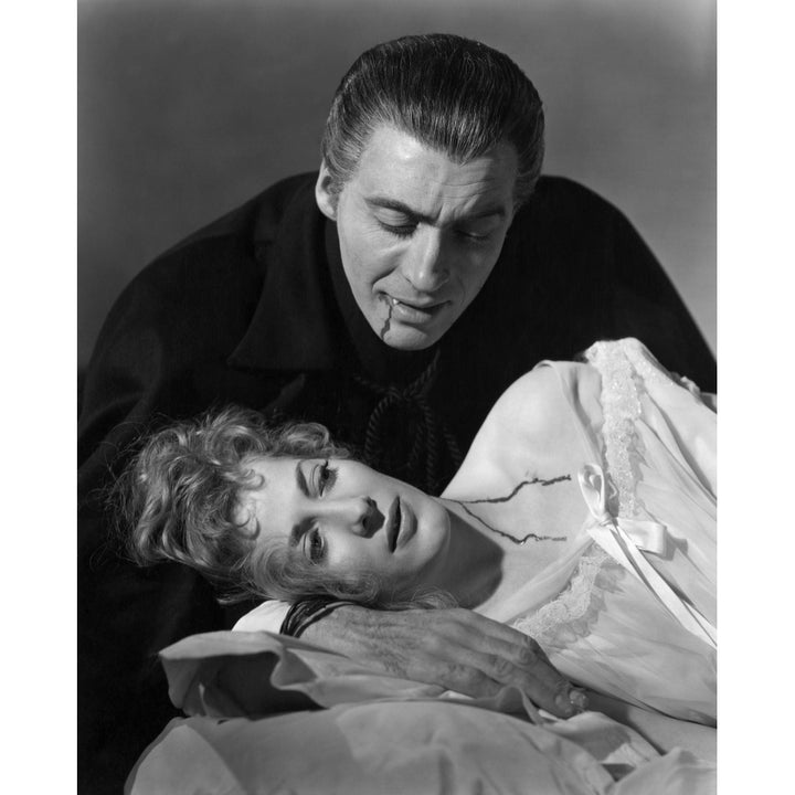 Horror Of Dracula Melissa Stribling Christopher Lee 1958 Photo Print Image 1