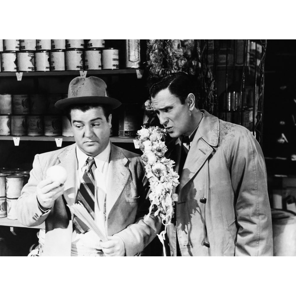 Hold That Ghost From Left: Lou Costello Bud Abbott 1941 Photo Print Image 1