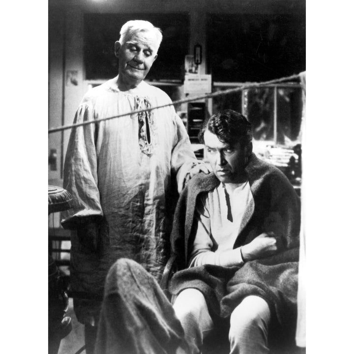 ItS A Wonderful Life Henry Travers James Stewart 1946. Photo Print Image 2