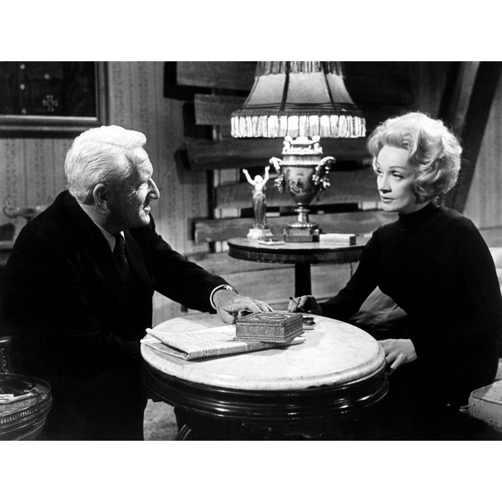 Judgment At Nuremberg Spencer Tracy Marlene Dietrich 1961 Photo Print Image 2