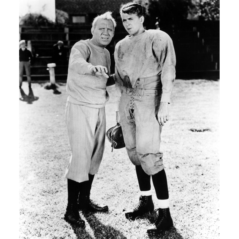 Knute Rockne All American Pat OBrien Ronald Reagan 1940 Photo Print Image 1