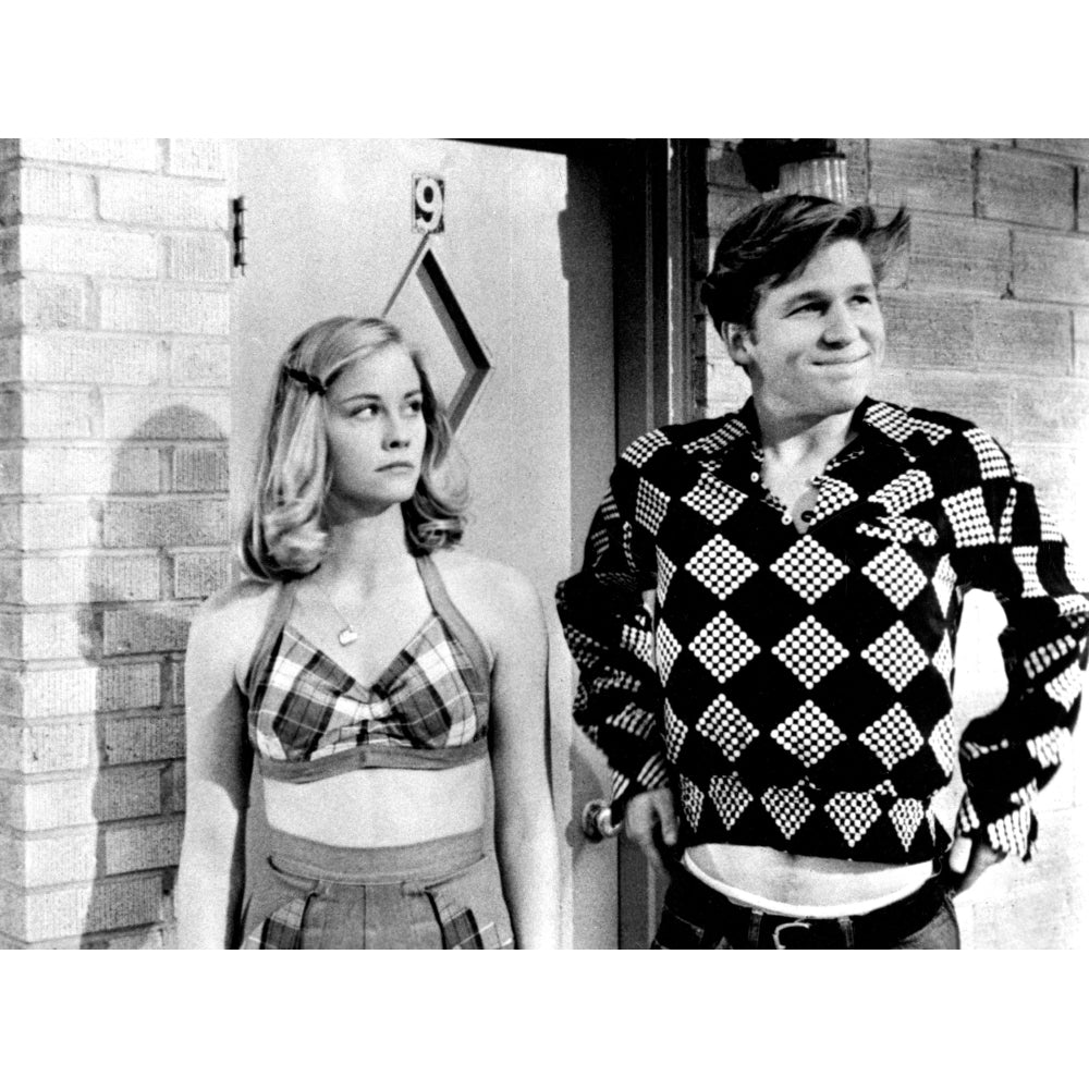 The Last Picture Show Cybill Shepherd Jeff Bridges 1971 Photo Print Image 1