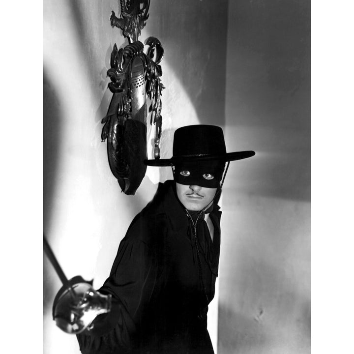 The Mark Of Zorro Tyrone Power 1940 Photo Print Image 1