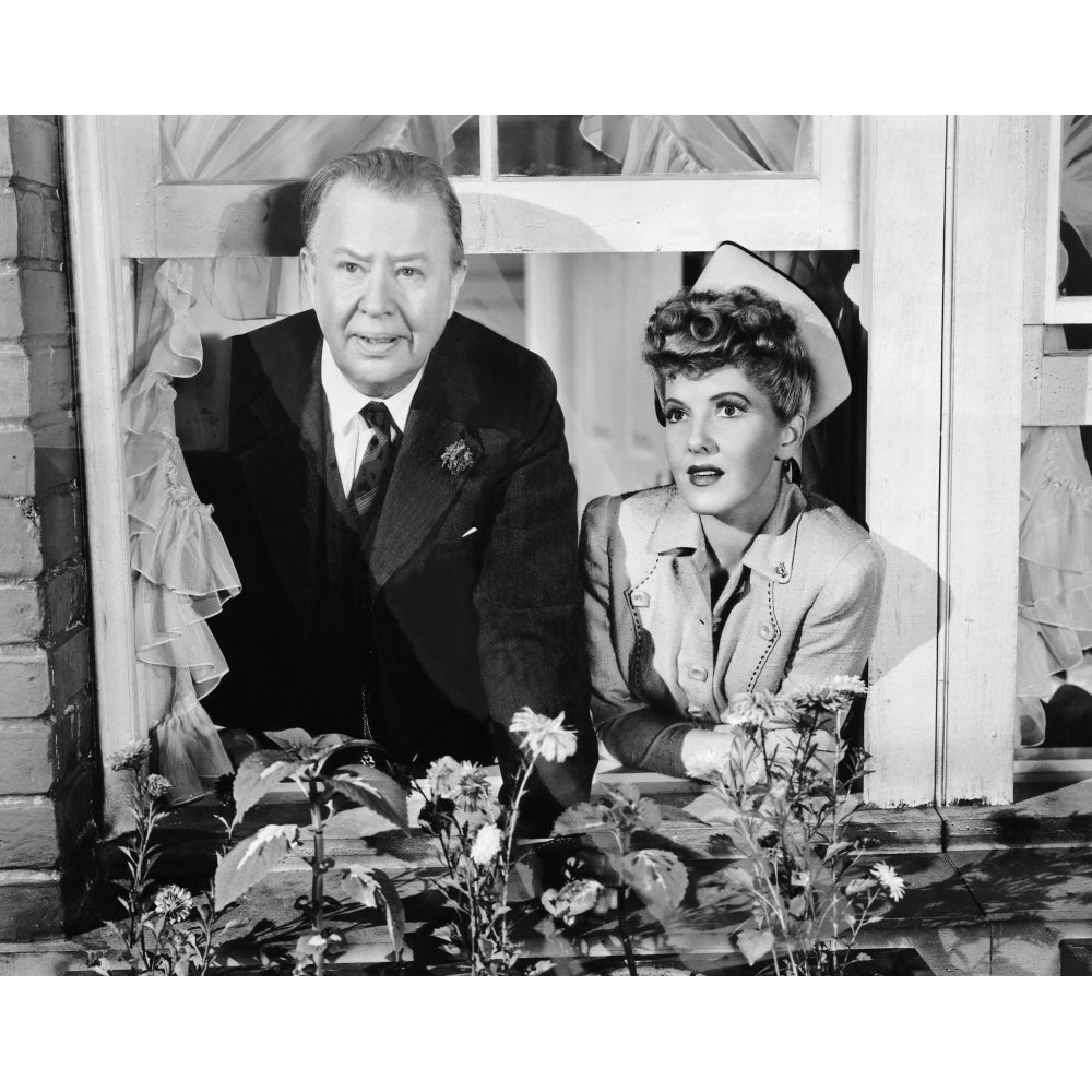 The More The Merrier From Left Charles Coburn Jean Arthur 1943 Photo Print Image 2