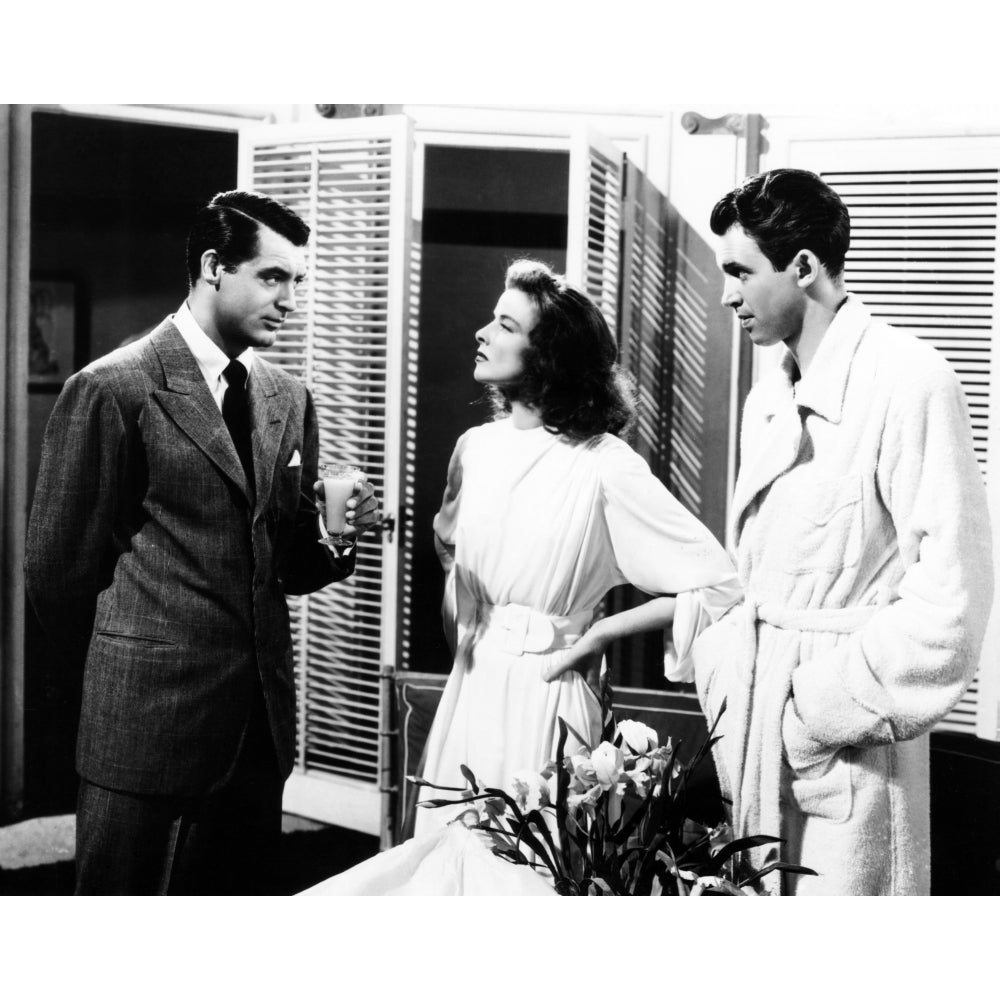 The Philadelphia Story Cary Grant Katharine Hepburn James Stewart 1940 Photo Print Image 1