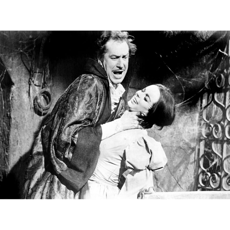 The Pit And The Pendulum Vincent Price Barbara Steele 1961 Photo Print Image 1