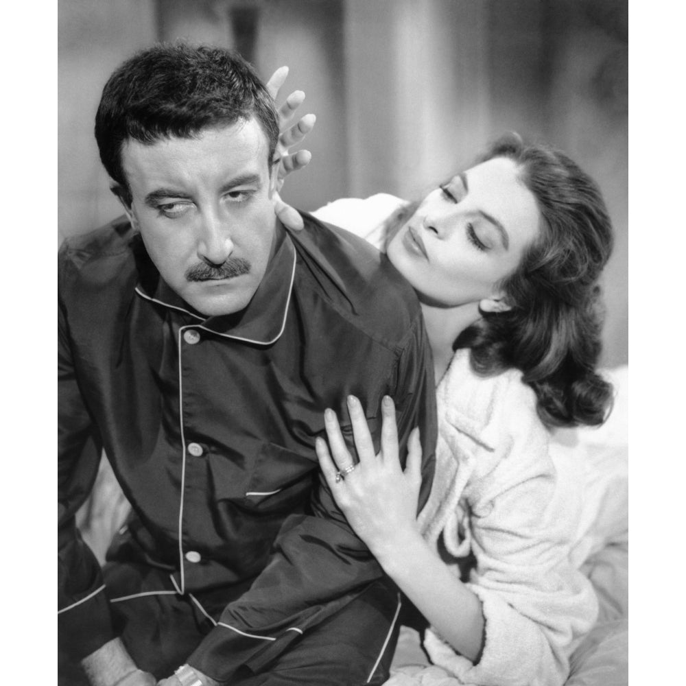 The Pink Panther From Left: Peter Sellers Capucine 1963 Photo Print Image 2