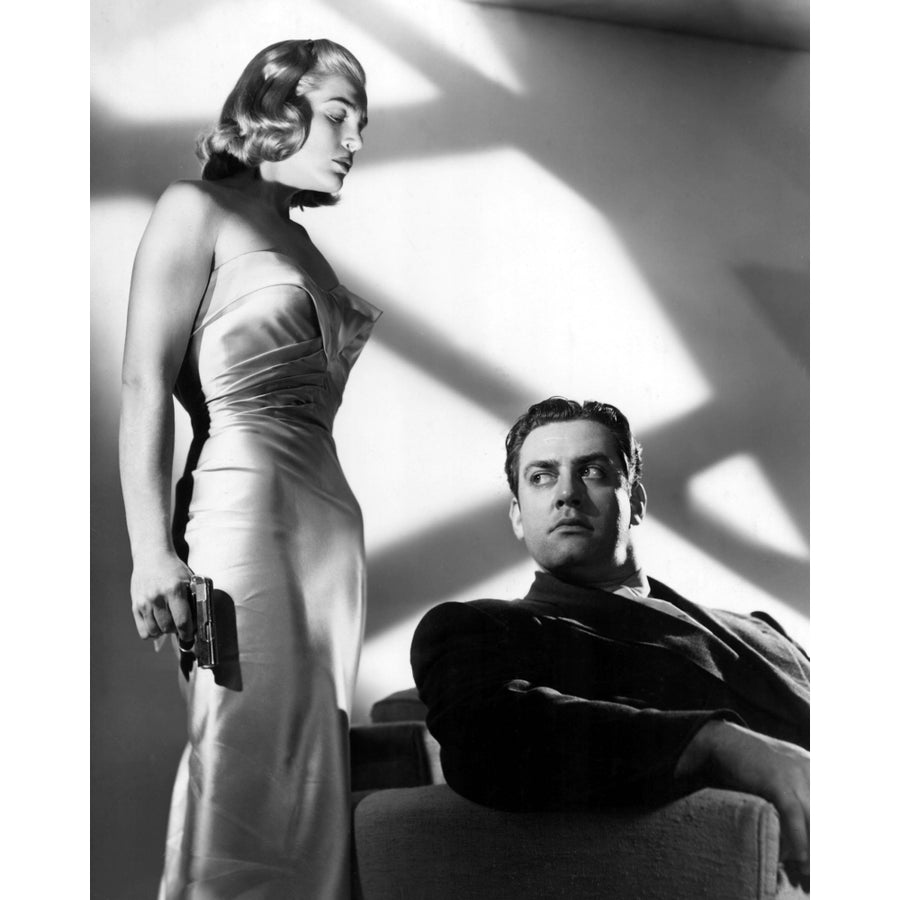 Pitfall Lizabeth Scott Raymond Burr 1948 Gun Photo Print Image 1