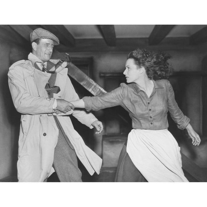 The Quiet Man John Wayne Maureen OHara 1952 Photo Print Image 1