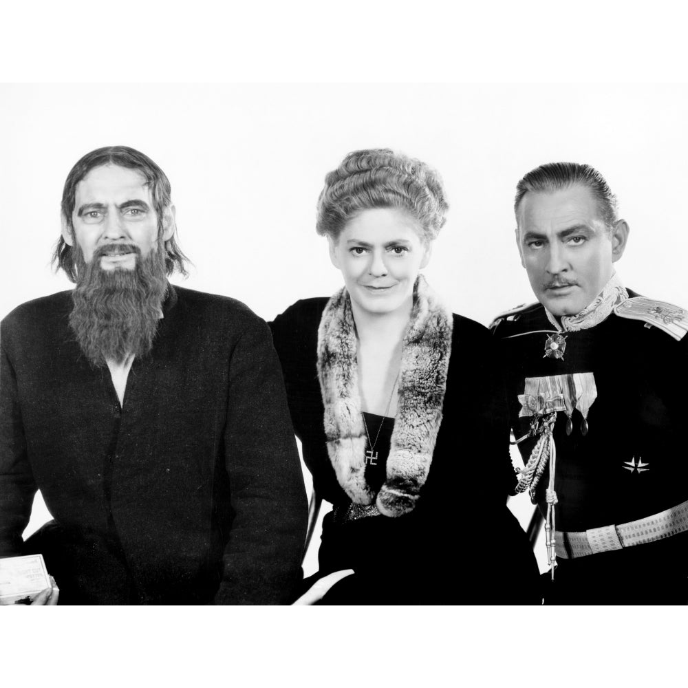 Rasputin And The Empress Lionel Barrymore Ethel Barrymore John Barrymore 1932 Photo Print Image 2