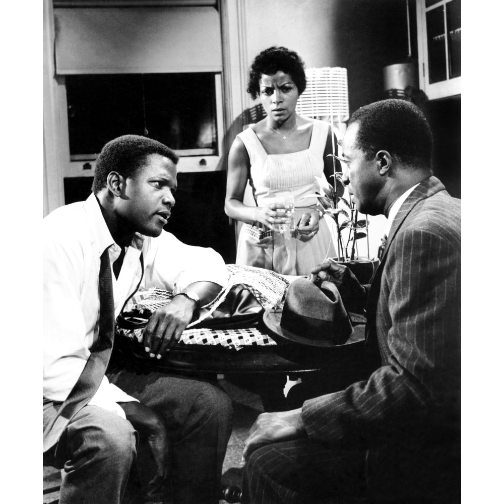 A Raisin In The Sun Sidney Poitier Ruby Dee Louis Gossett Jr. 1961 Photo Print Image 2