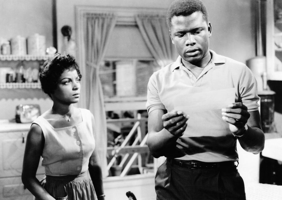 A Raisin In The Sun From Left: Ruby Dee Sidney Poitier 1961 Movie Poster Masterprint Image 1