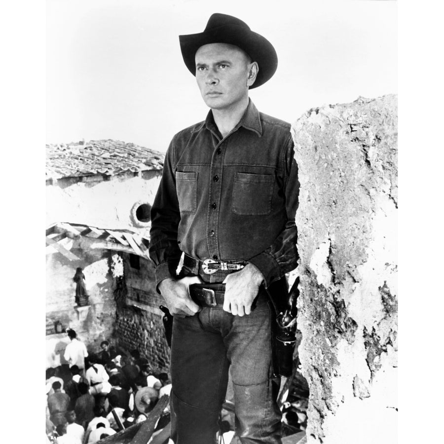 Return Of The Seven Yul Brynner 1966 Photo Print Image 1