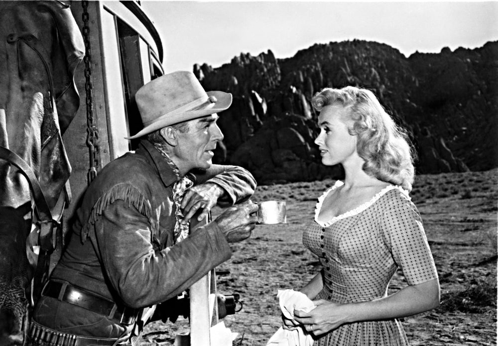 Ride Lonesome Randolph Scott Karen Steele 1959. Photo Print Image 1