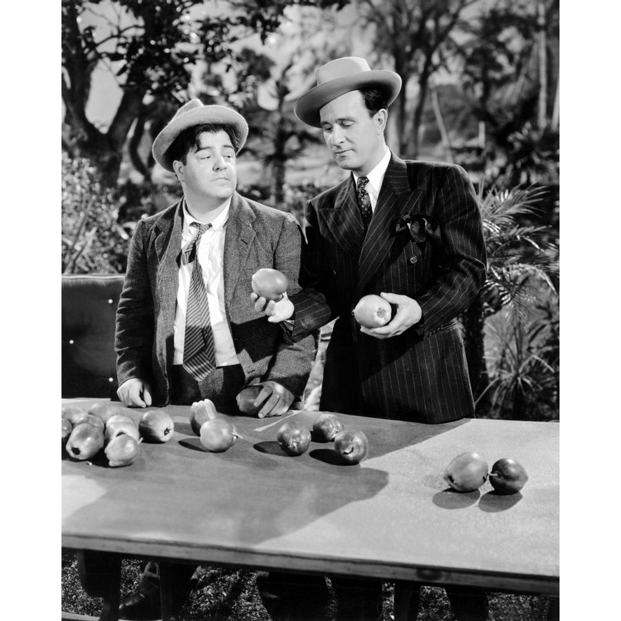 Rio Rita From Left: Lou Costello Bud Abbott 1942 Photo Print Image 1