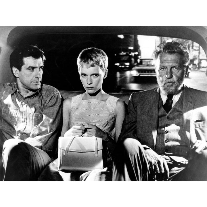 RosemaryS Baby From Left: John Cassavetes Mia Farrow Ralph Bellamy 1968 Photo Print Image 1