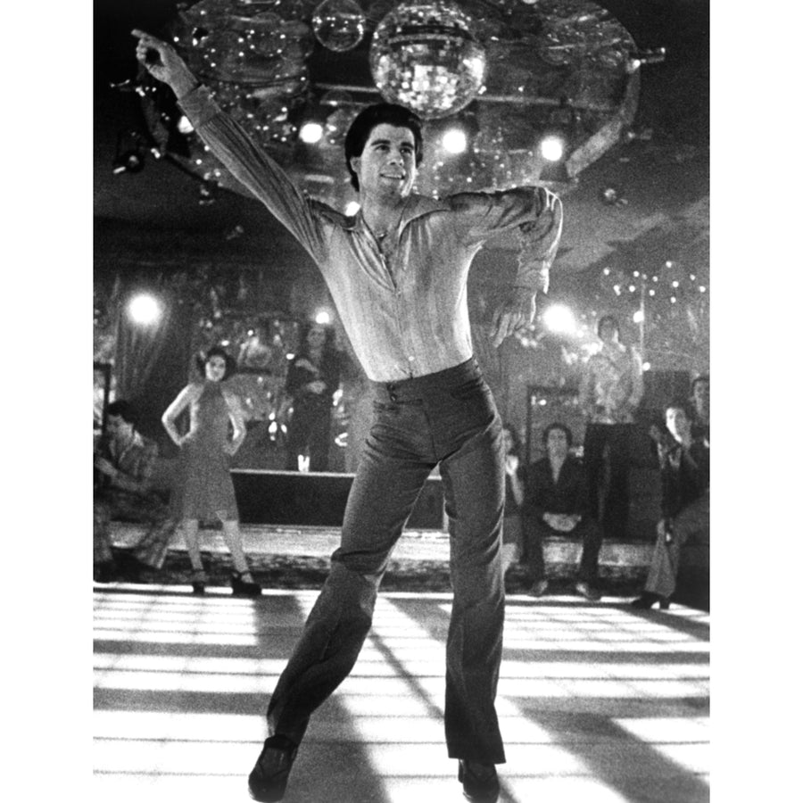 Saturday Night Fever Fran Drescher John Travolta 1977 Poster Print Image 1