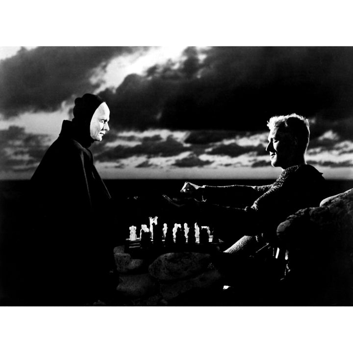 The Seventh Seal Bengt Ekerot Max Von Sydow 1957 Photo Print Image 1