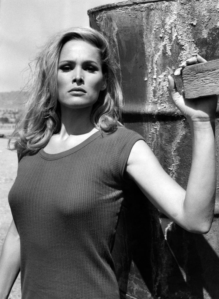 She Ursula Andress At An Israeli Resort While On Location In Israel 1965 Photo Print Image 1