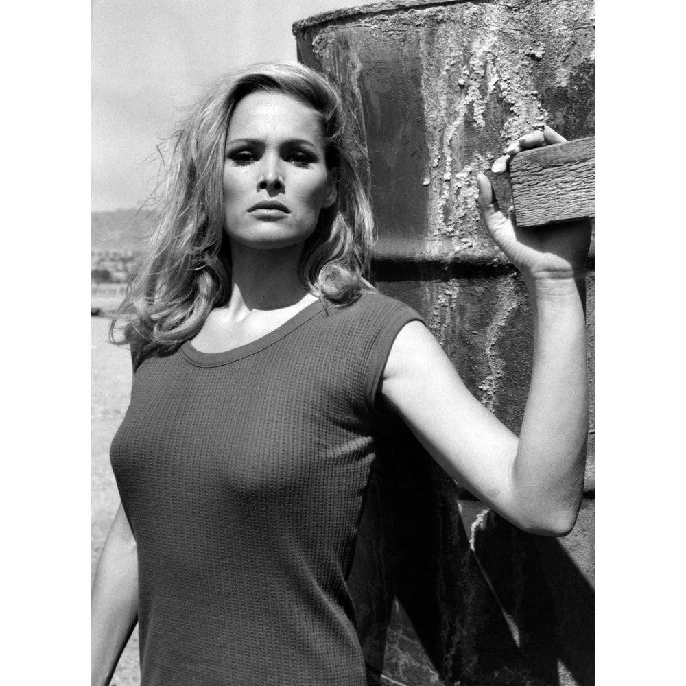 She Ursula Andress At An Israeli Resort While On Location In Israel 1965 Photo Print Image 2