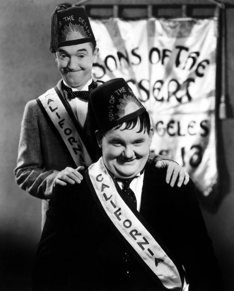 Sons Of The Desert Stan Laurel Oliver Hardy 1933 Photo Print Image 1