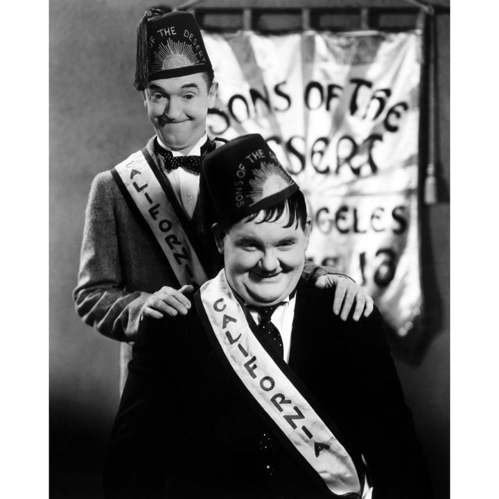 Sons Of The Desert Stan Laurel Oliver Hardy 1933 Photo Print Image 1