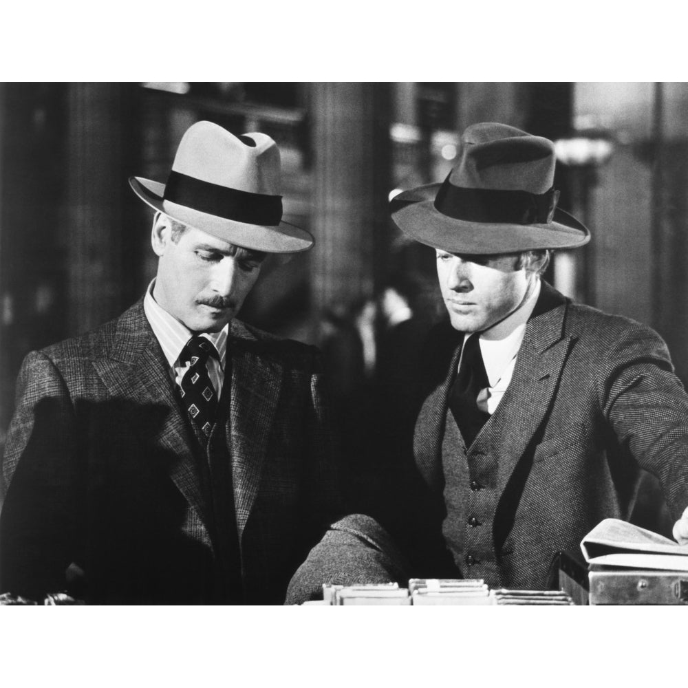 The Sting From Left: Paul Newman Robert Redford 1973 Photo Print Image 1