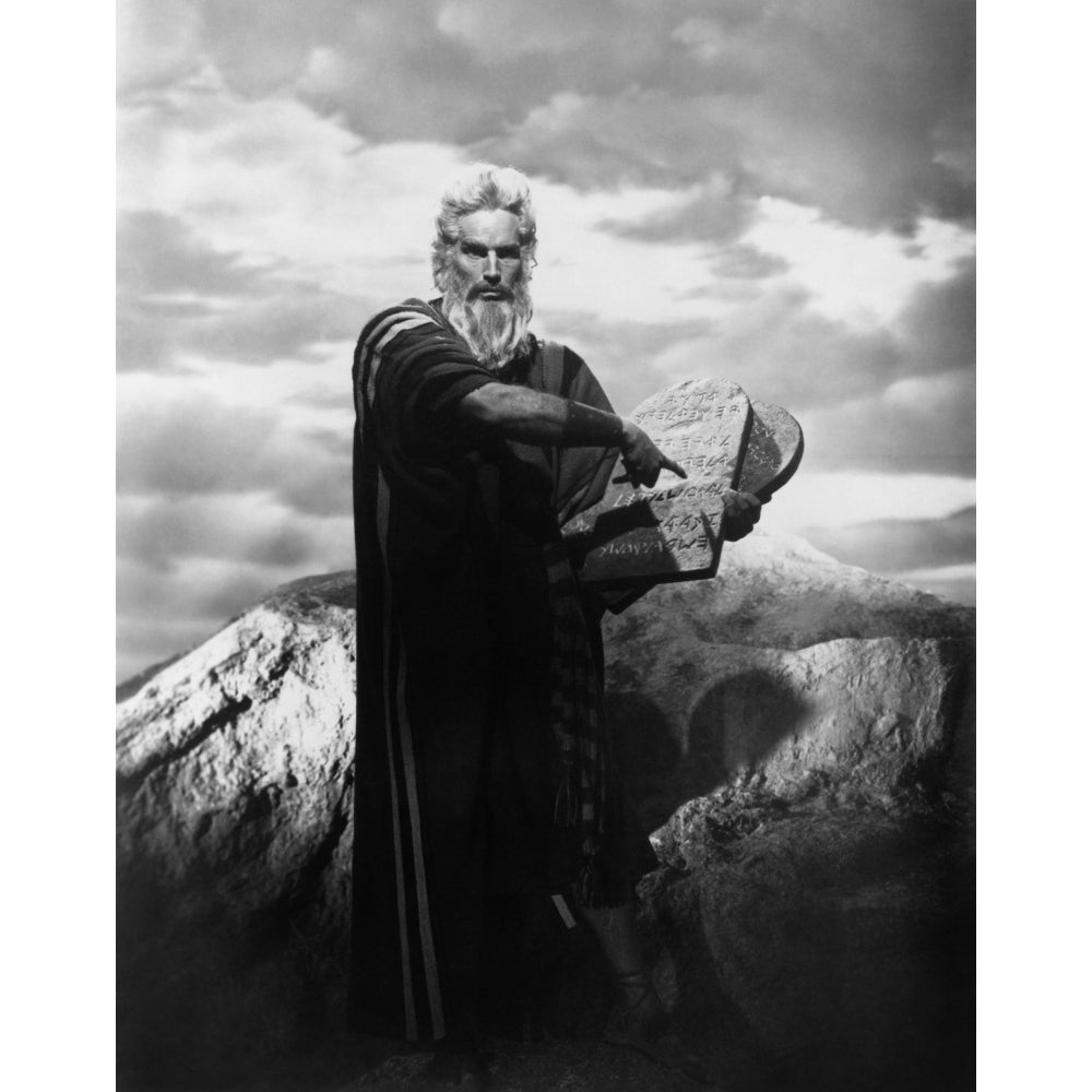 The Ten Commandments Photo Print Image 1