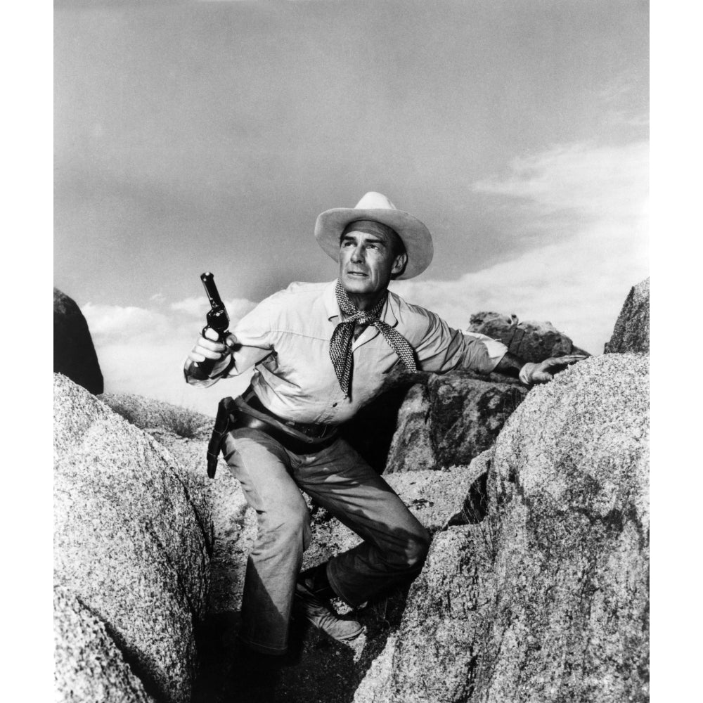 The Tall T Randolph Scott 1957 Photo Print Image 1