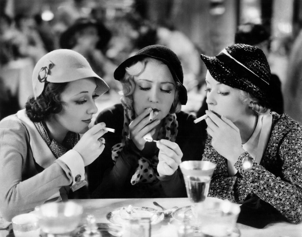 Three On A Match Ann Dvorak Joan Blondell Bette Davis 1932 Photo Print Image 1