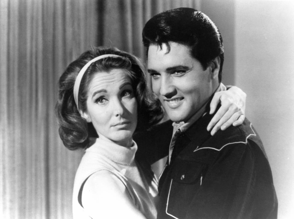 Tickle Me From Left: Julie Adams Elvis Presley 1965 Photo Print Image 1