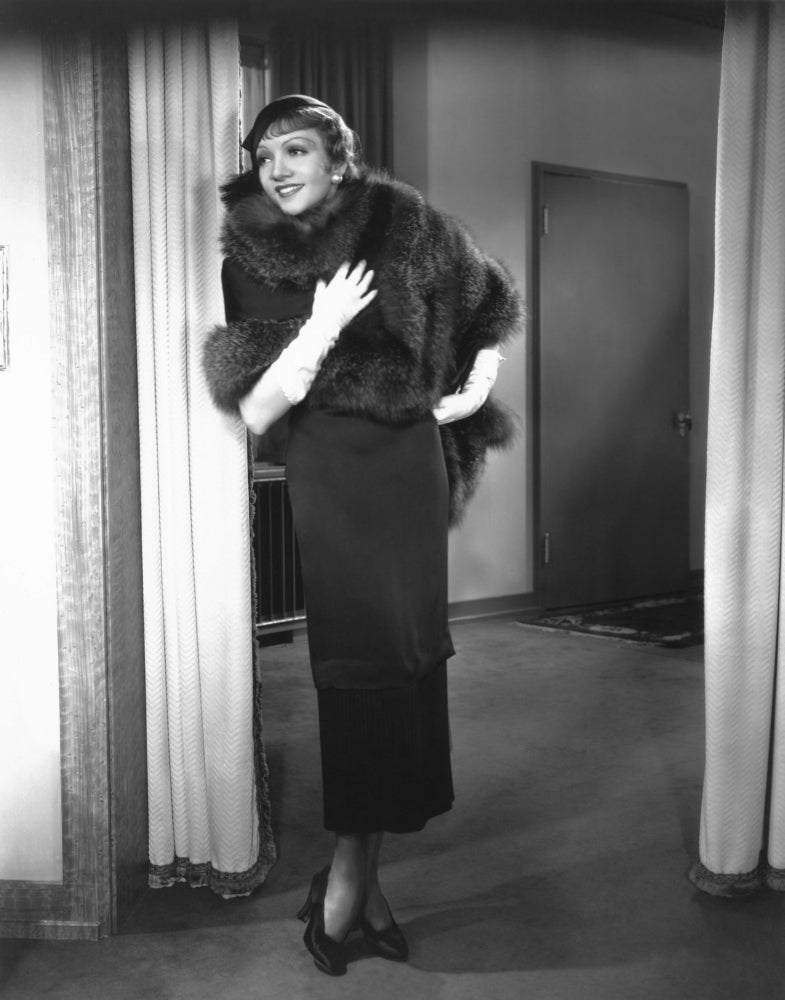 Torch Singer Claudette Colbert 1933 Photo Print Image 1