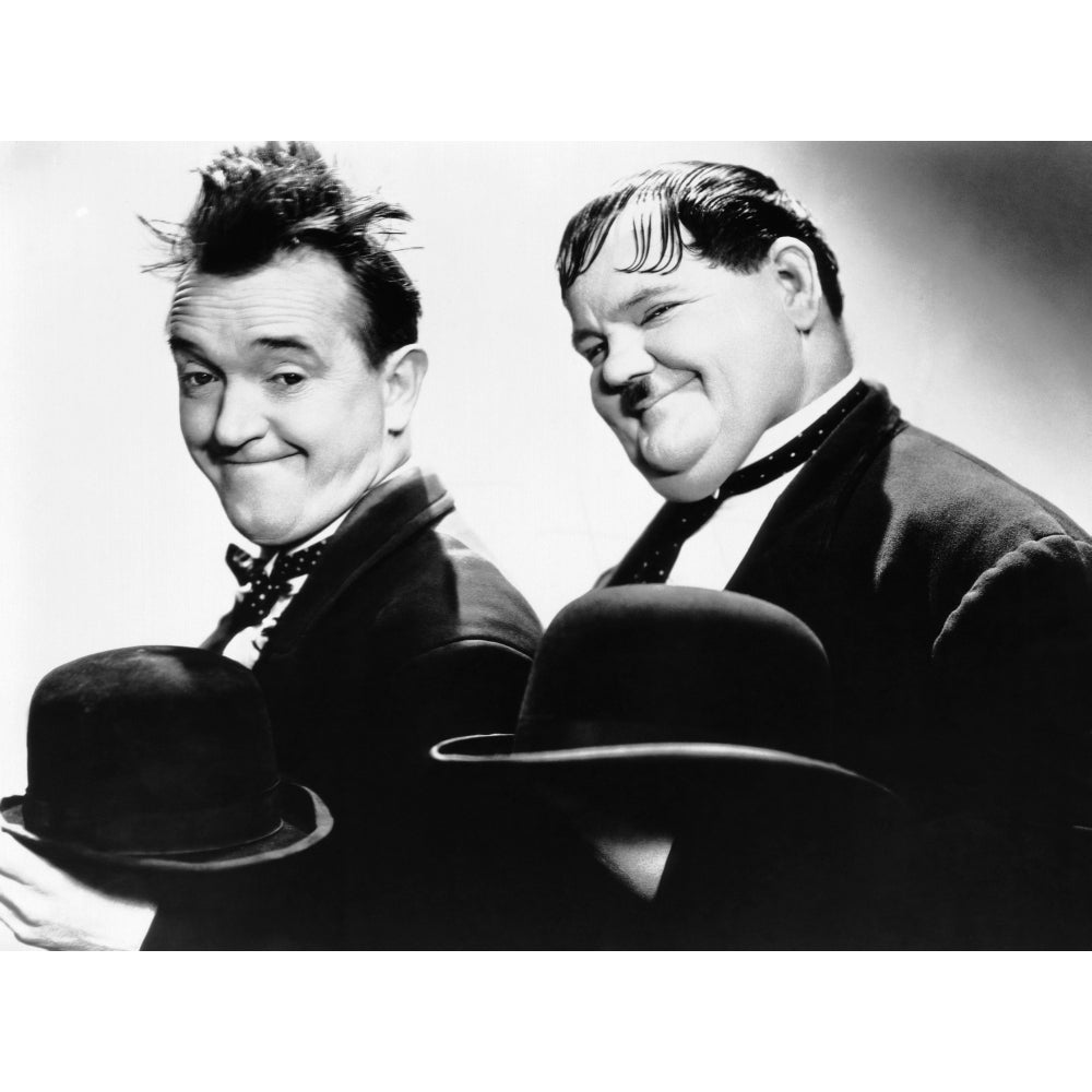 Way Out West From Left Stan Laurel Oliver Hardy 1937 Photo Print Image 2