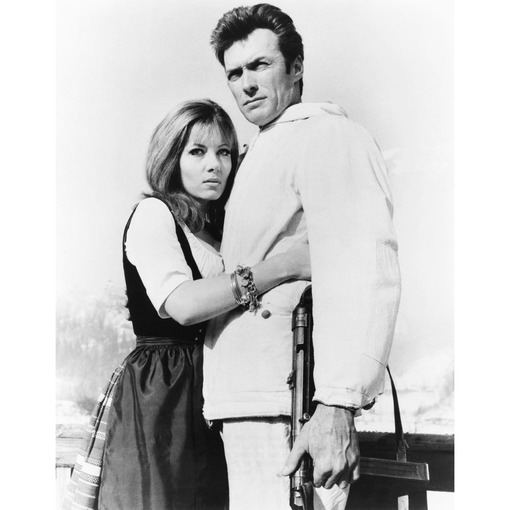 Where Eagles Dare From Left: Ingrid Pitt Clint Eastwood 1968 Photo Print Image 2